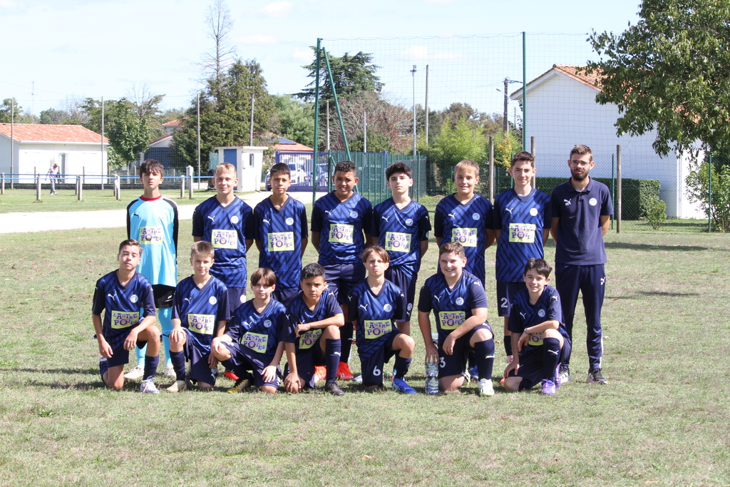 U15B LES ROUGES ST JEAN DE LIBOURNE  - COUTRAS B