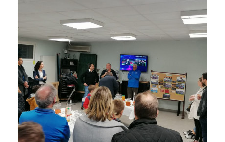 L'US Coutras  organise sa première soirée Club Partenaires