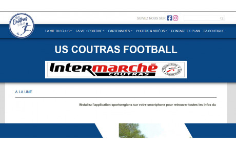 Les infos du club sur une appli